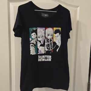 🔥Hunter X Hunter Black Cotton T-Shirt
